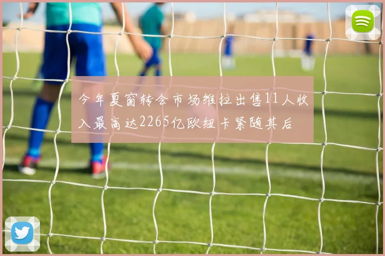今年夏窗转会市场维拉出售11人收入最高达2265亿欧纽卡紧随其后