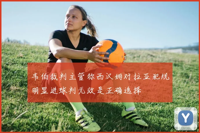 韦伯裁判主管称西汉姆对拉亚犯规明显进球判无效是正确选择